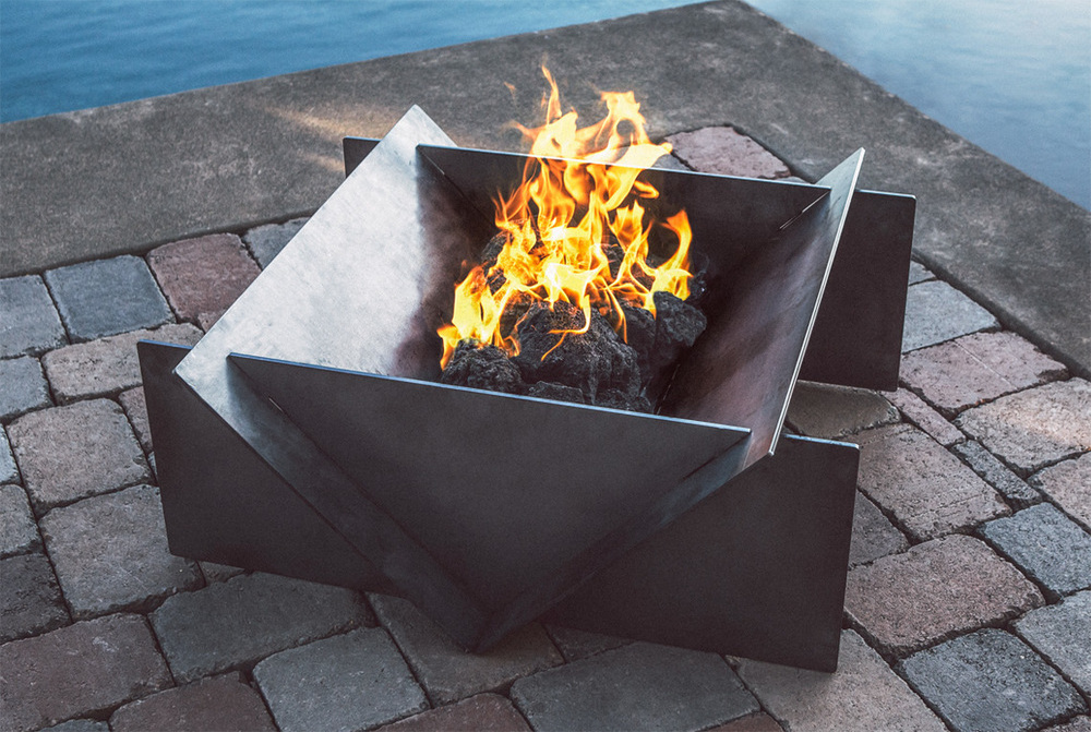 Mini Outdoor Brazier Metal Portable Heating Brazier fire pit