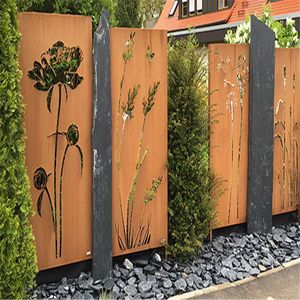 Decorative Metal Screen Divider Metal Outdoor Privacy Screens