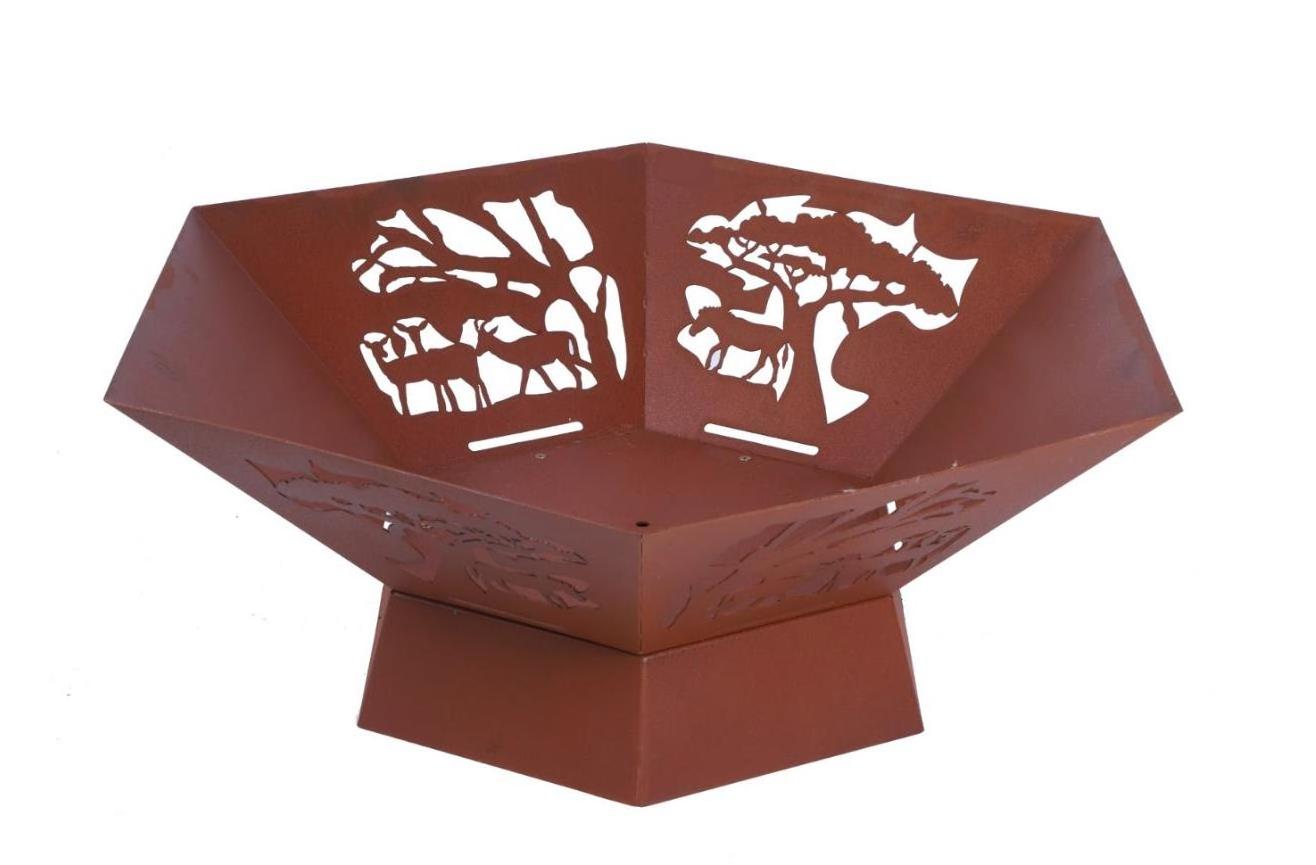 hexagonal bowl High quality outdoor long life fire pit made in China