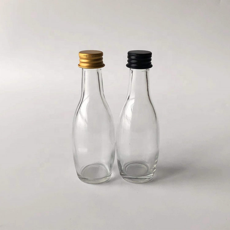 25ml 30ml Mini liquor glass bottle for vodka tequila rum whisky liquor spirit glass bottle