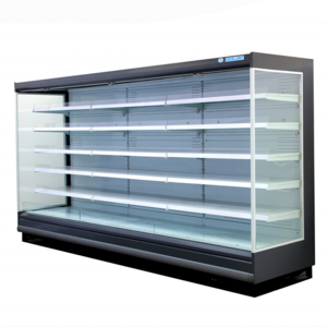 DMM Series Wall Mounted Refrigerator Open Display Fridge In Supermarket