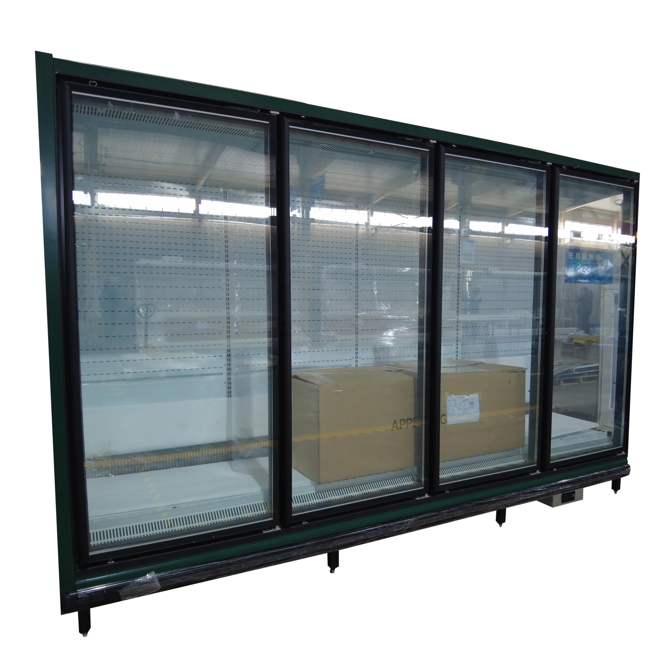 Commercial display freezer for ice-cream frozen food seafood best price refrigeration equipment