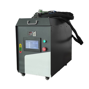 Mini portable laser rust remover 1kw 1.5kw 2kw metal oil paint dust rust laser cleaner cleaning machine