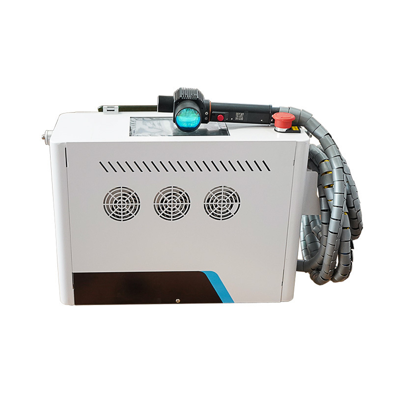 Hot Style Small Portable Laser Cleaner Rust Removing 50W 100 Watt Pulse Fiber Laser Cleaning Machines Price