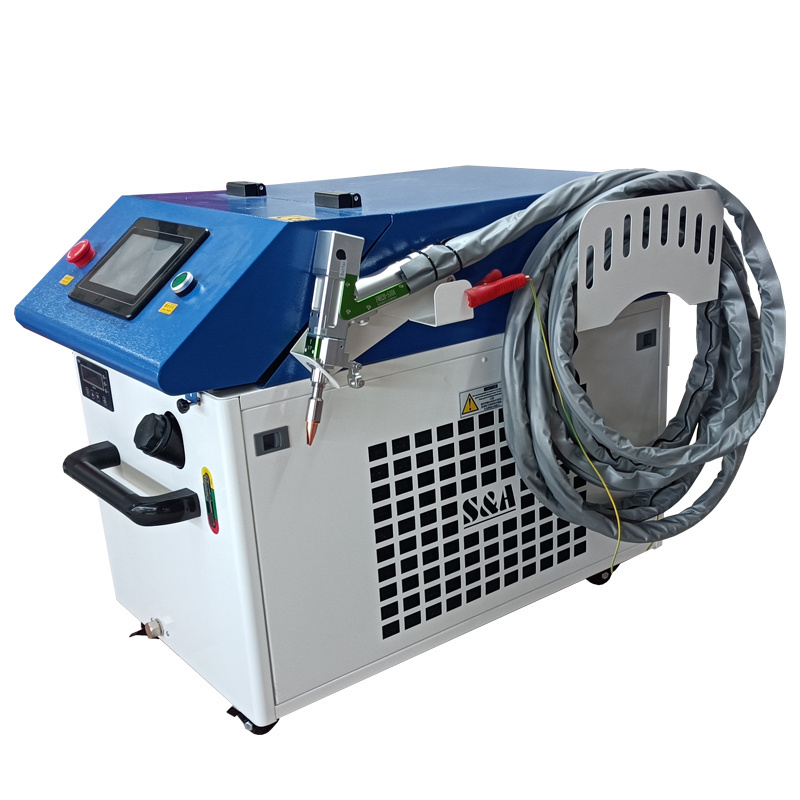 1000w 1500w 2000w laser rust cleaning machine metal paint dust oil rust removal machine