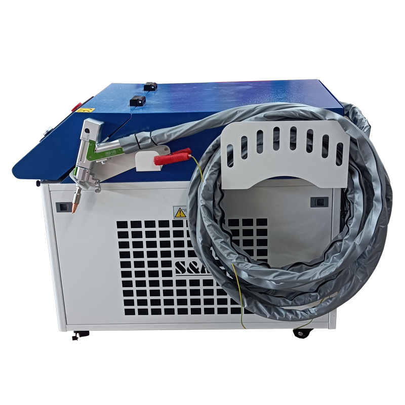 1000w 1500w 2000w laser rust cleaning machine metal paint dust oil rust removal machine