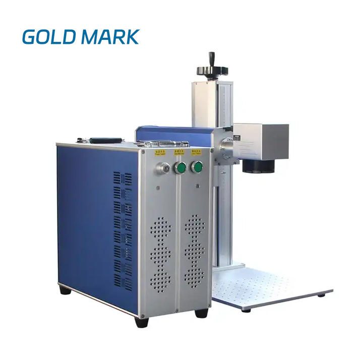 30W 50W Raycus JPT fiber laser optional rotary gold steel engraving cutting laser marking machine for metal