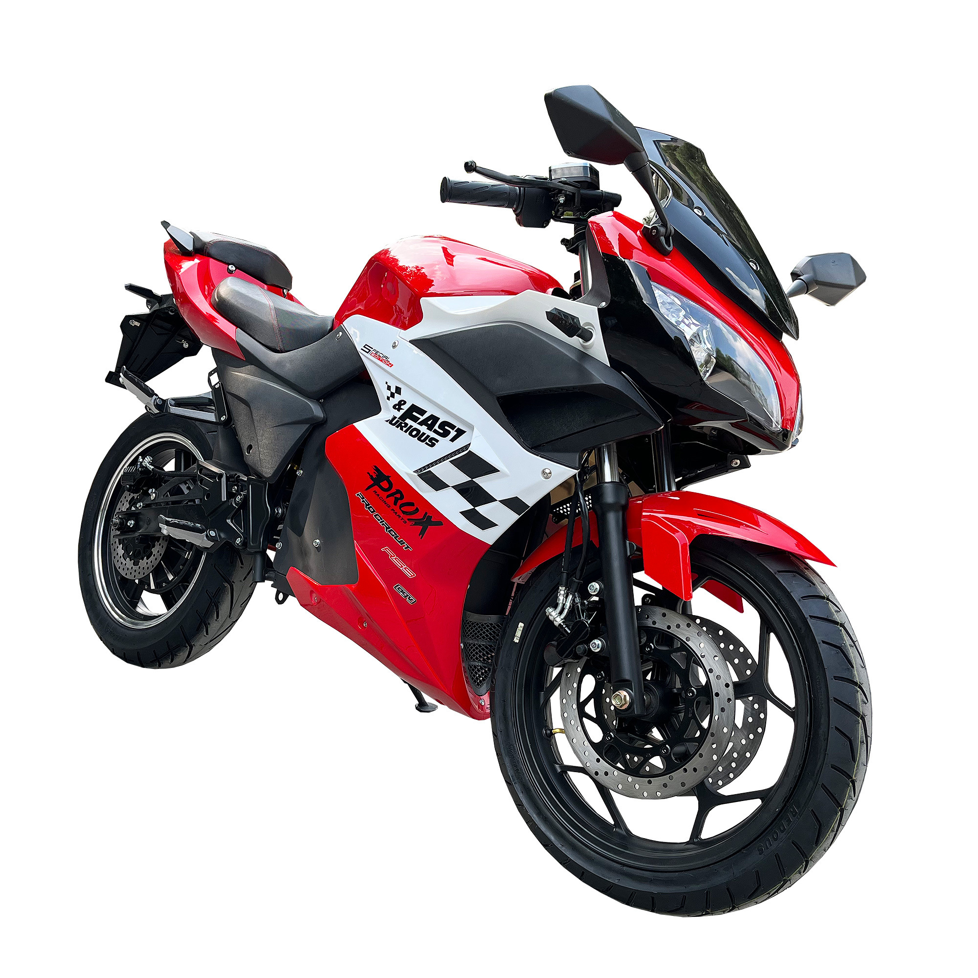 Factory Direct Motocicleta Electrica 72V 5000w Sport Racing Electric Motorcycle