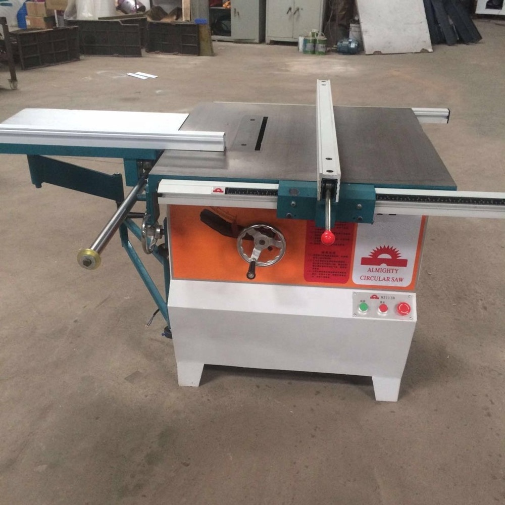 Sliding table swing angle circular saw 45 degree saw blade inclined cutting machine universal circular saw