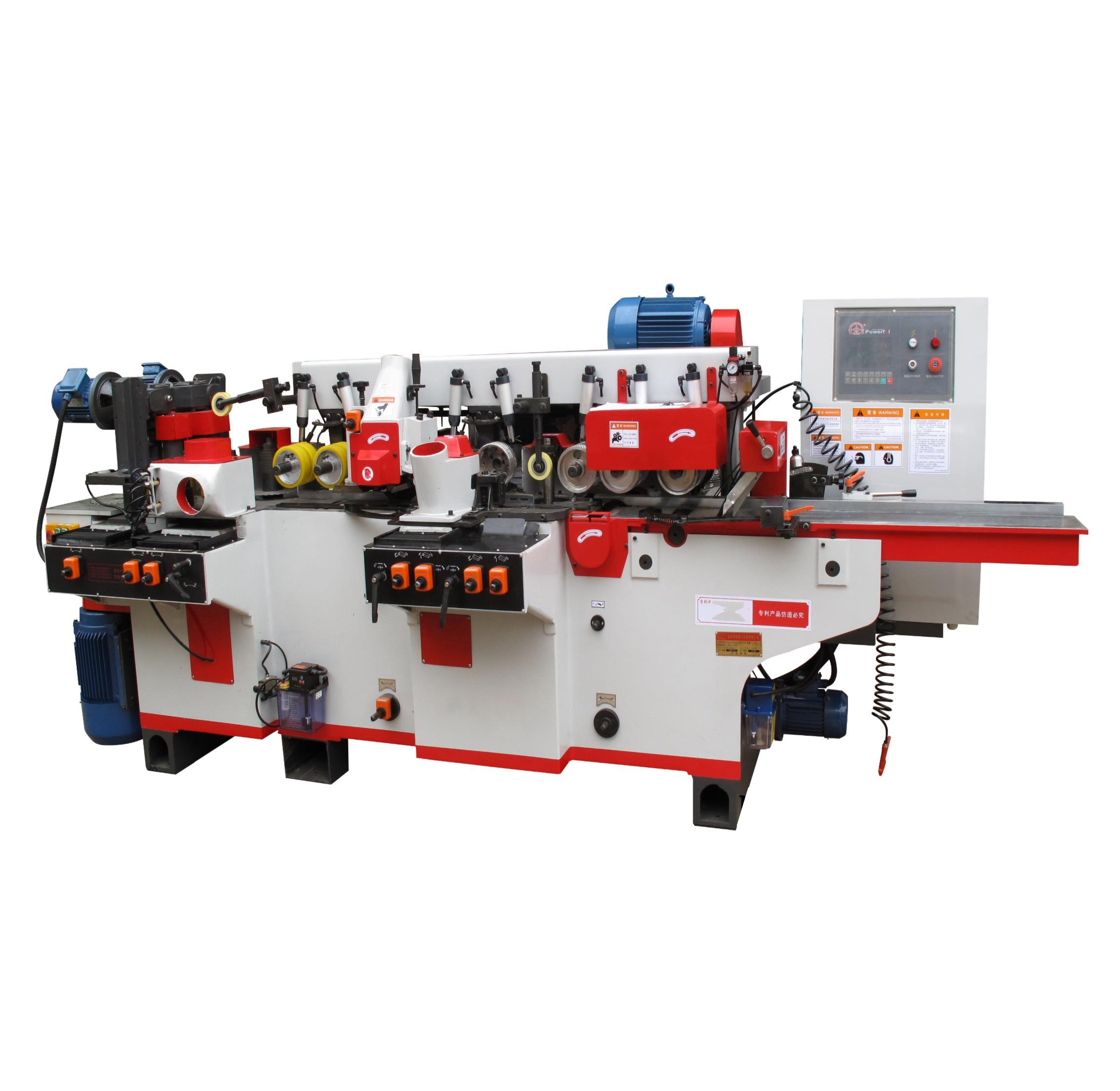 180mm 4 spindle woodworking wood four side sided spindle tongue groove profile shaper moulder molder planer planing machine