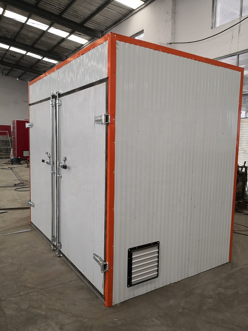 4x2x2m Hot Air Dry Large Container Wooden Doors Woodworking Dryer Rosewood Kiln Dryer Wood Timber Drying Machine