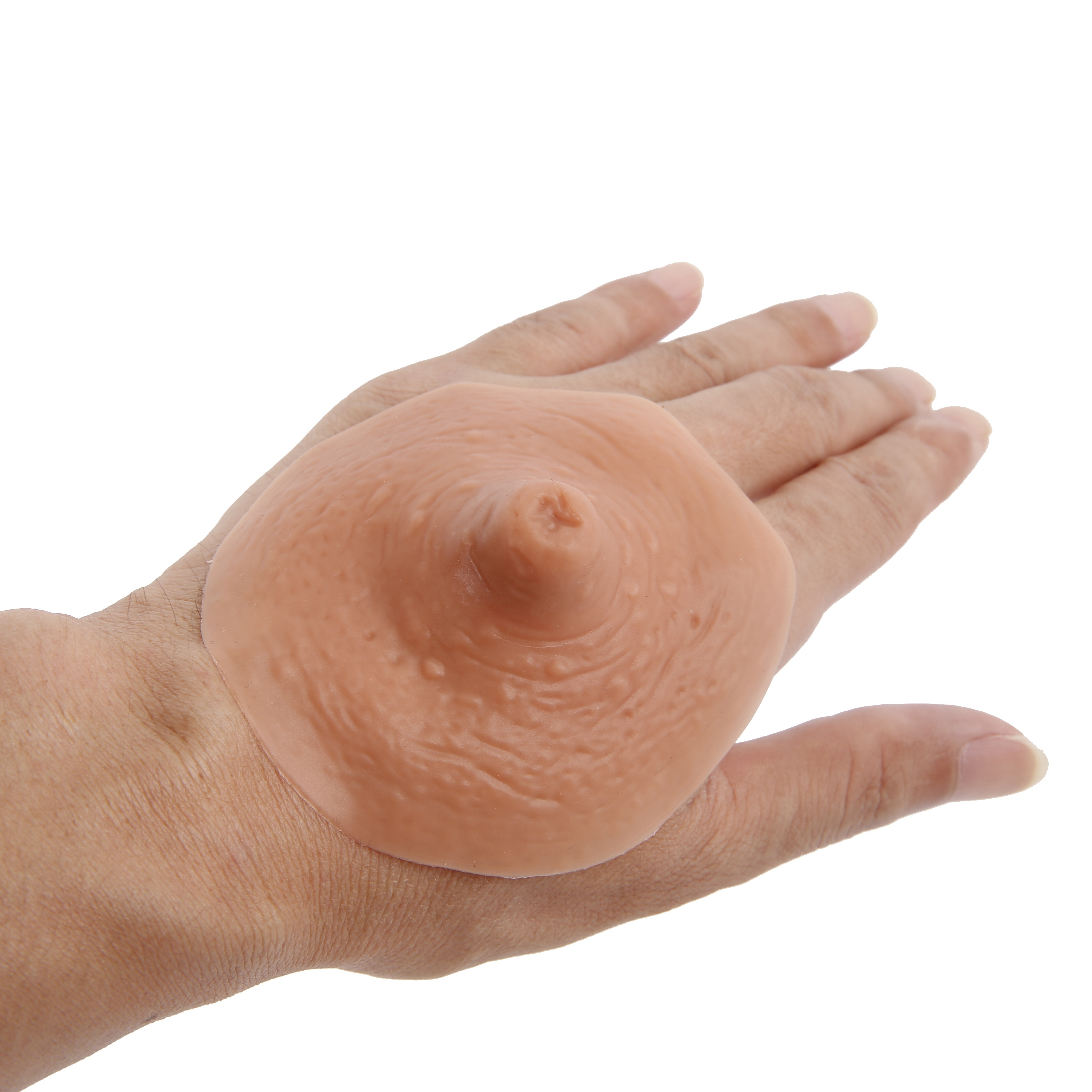 8CM Self-Suction Silicone Nipple Covers with Realistic Nipples for Breast Forms Crossdresser