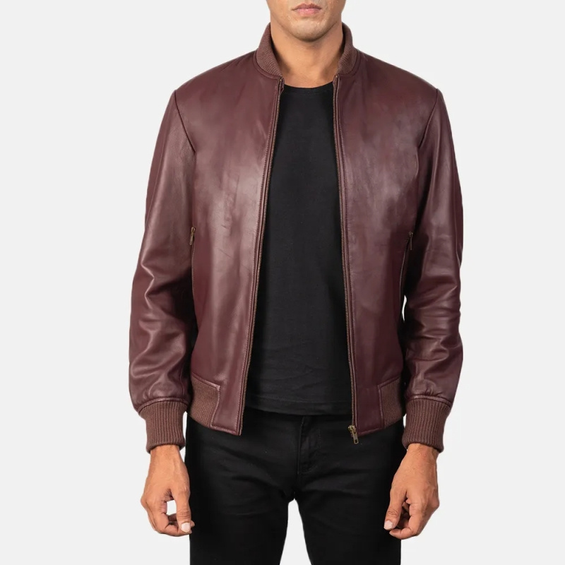 Leather Jacket Men Clothes New Styles Youth Motorcycle Jacket For Men Stylish Leather Jacket For Online Sale