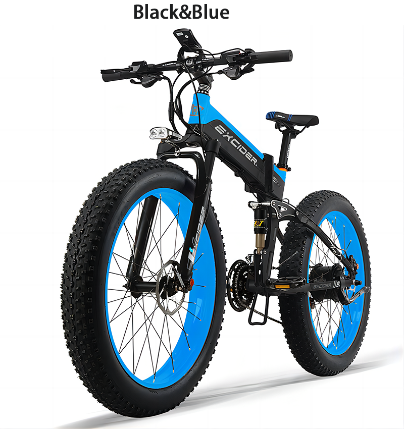 USA EU Warehouse 1000W motor ebike fat tire snow electric bike 48V18AH lithium battery Folding bike electric bicycle electric