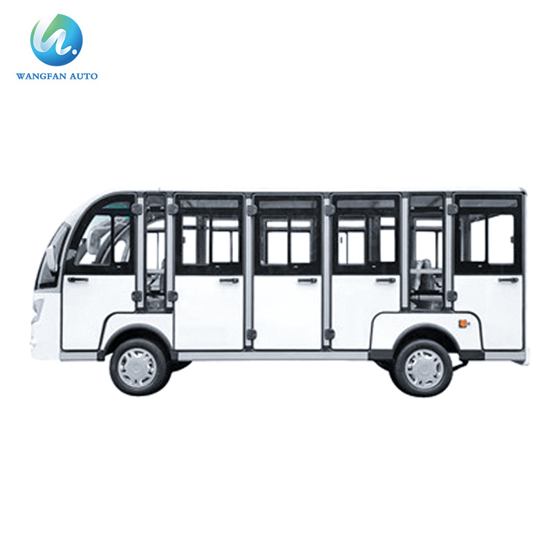 Electric Car Tourist Sightseeing Bus Golf Carts With Doors 14 Person New Ce 72V Club Car