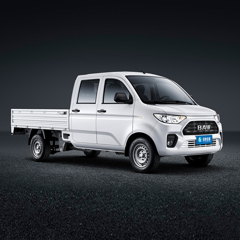 BAW Single Cab Pick Up Trucks With Gasoline 1.6l Engine 5-Speed Manual Chinese Mini Pickup Truck