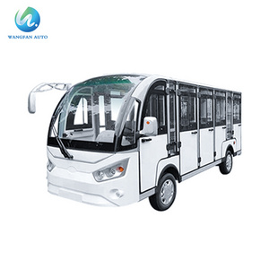 Electric Car Tourist Sightseeing Bus Golf Carts With Doors 14 Person New Ce 72V Club Car