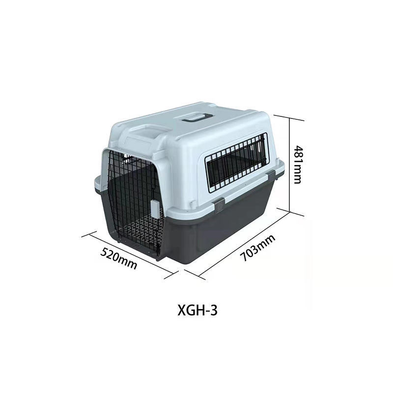 Plastic Airline Shipping Approved Dog Transport Box Pet Cages Bag Carrier And Travel Crates Kennel