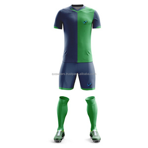 Football Shirt Men Clothes Uniform Sublimation Retro Mexico Soccer Jersey Set Kits Green Soccer Wear Vintage Soccer Jersey