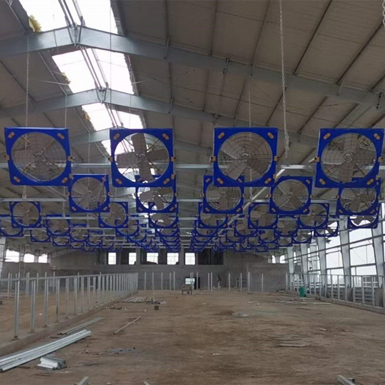 Cowshed fan dedicated for breeding Cattle farm cooling fan Cowshed cooling blower Cow back large fan hanging type