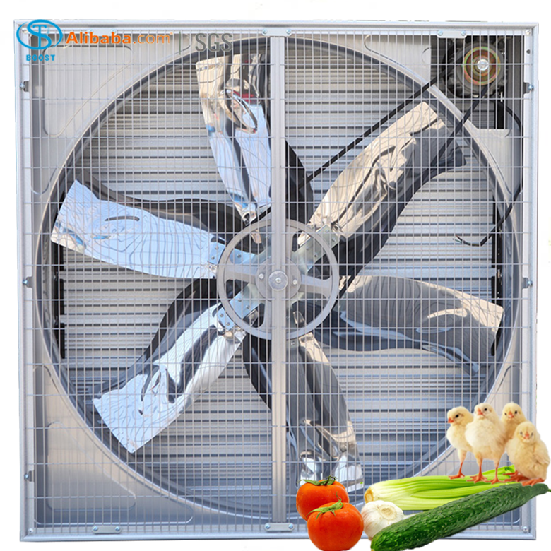 Industrial Cooling Poultry Farm exhaust fan Warehouse Greenhouse Ventilation fan 50 inch 1400 mm heavy duty Wall mounted