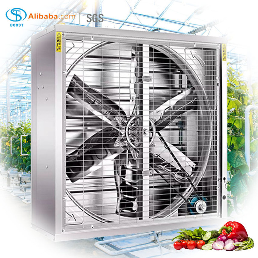 25000 cfm exhaust fan heavy hammer exhaust fan/Industrial louvered ventilation extractor fan