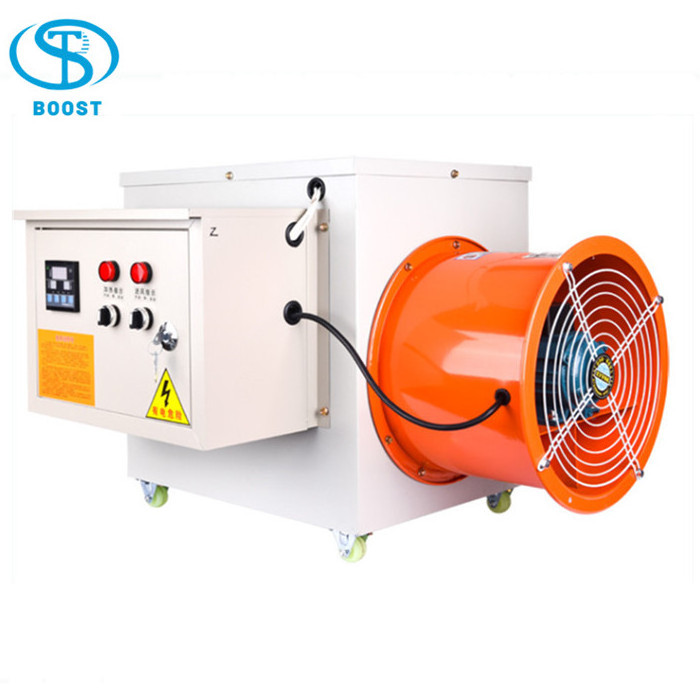 Electricity air heater coil Fan heaters air duct heaters for Factory,warehouse,poultry house,greenhouse