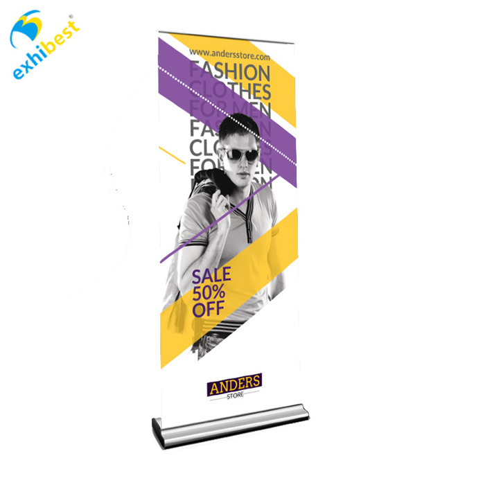 Full Aluminium Roll Up Banner Stand For Advertising Display/ Roller Banner Stand