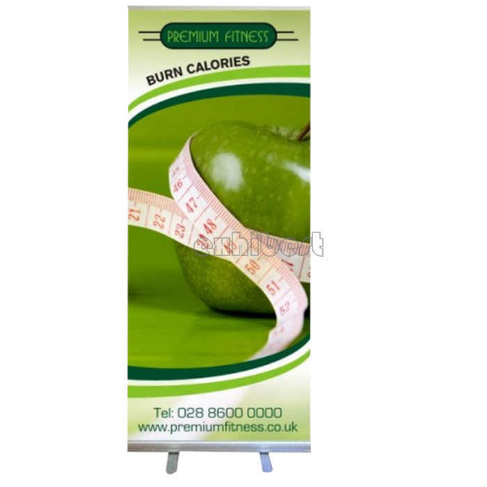 Full Aluminium Roll Up Banner Stand For Advertising Display/ Roller Banner Stand