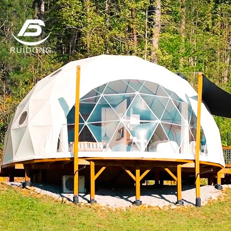 2023 Hot Sale PVC Igloo Dome Camping Glamping Tent