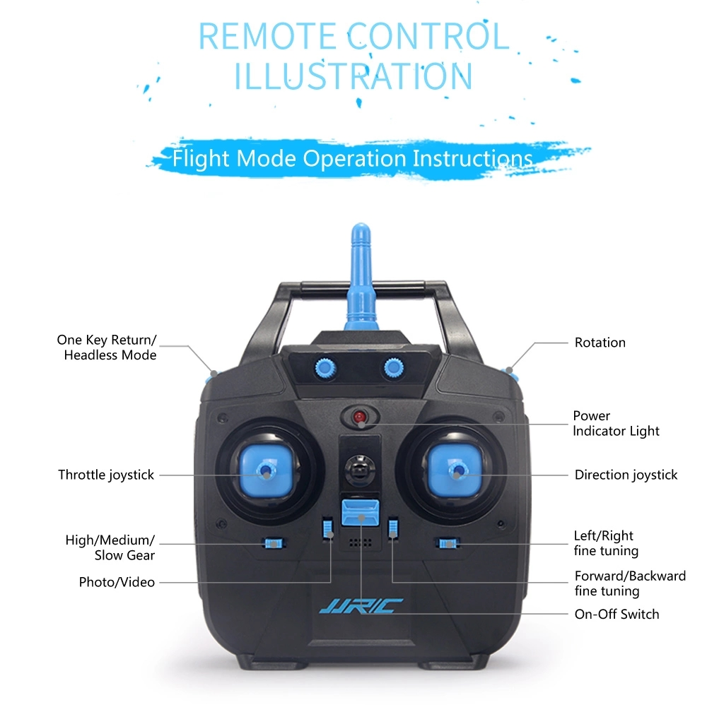 Global Drone 2.4G Remote Control Drone Land and Air 2 in 1 UFO Flying Car Drones Air Ground Quadcopter with LED light