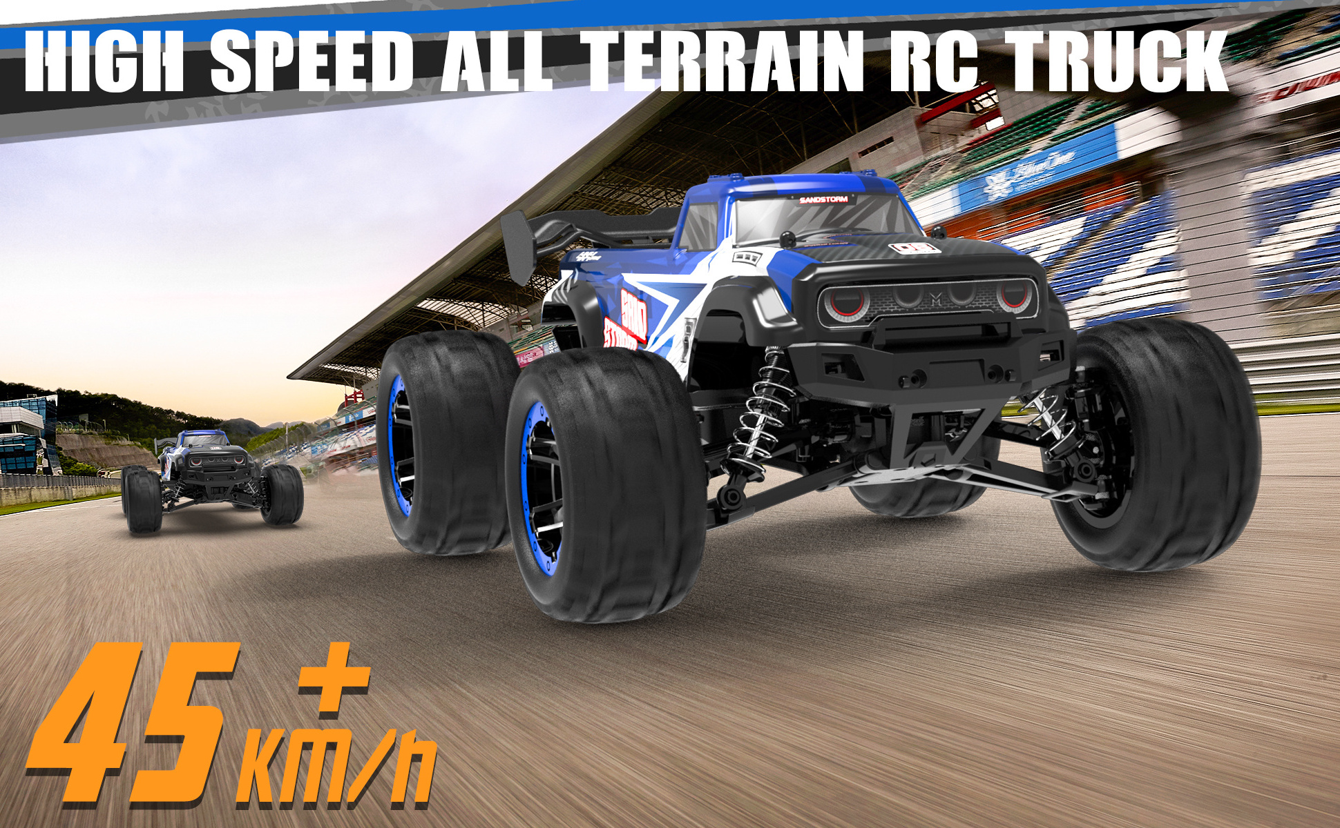 Hot Selling 1 16 remote control High Speed RC Cars 4WD 4x4 Off Road 2.4G  Big Wheels Radio Control Hobby truck