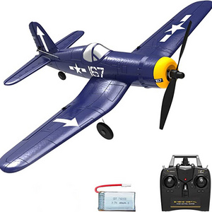 VOLANTEXRC RC plane F4U 2.4Ghz 4-CH Remote Control foam Aircraft Ready to Fly with gyro radio control airplane for Beginner