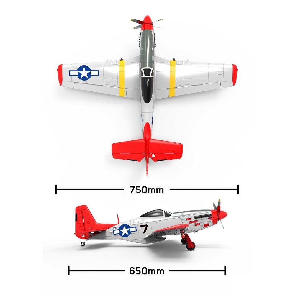 Volantex rc airplane model RTF Brushless 4-CH wingspan 750MM Fighter plane  remote control Aircraft 768-1