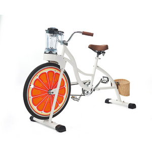 EXI outdoor fruit juicer bicycle for hotel party and events non-electric chopper blender smoothie bike