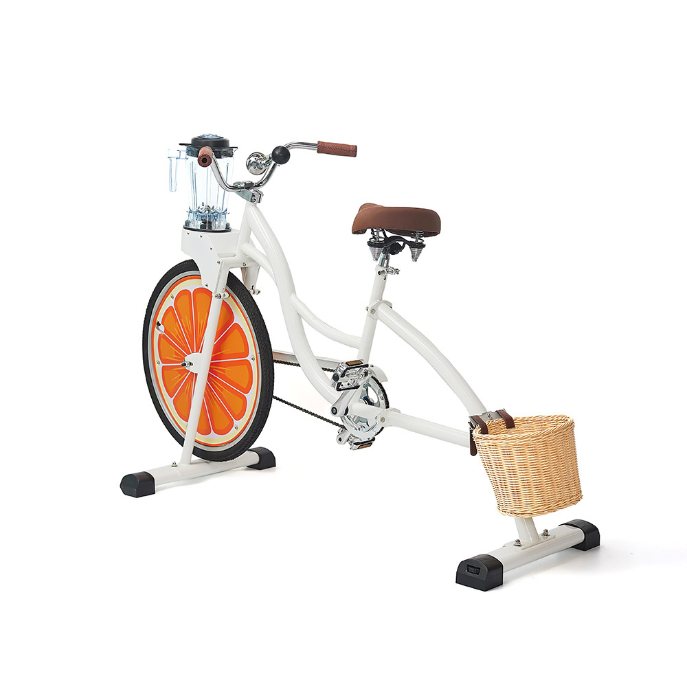 EXI Unicycle Commercial Juice Extractor machine  and bicycle smoothie blender