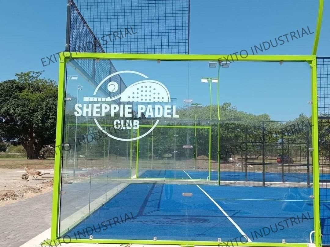 EXITO  Panoramic Padel Tennis Court portable padel court With Other Accessories