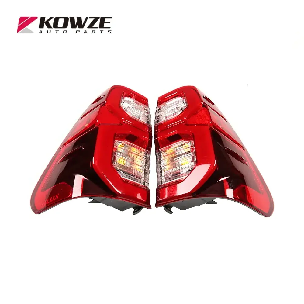 Kowze Spare Parts Upgrade Auto Lighting System Halogen Xenon Tail Lights Modified Led Rear Back Lamp For Mitsubishi Isuzu Toyota