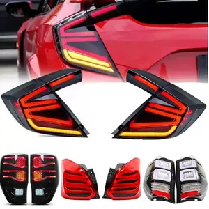 Kowze Spare Parts Upgrade Auto Lighting System Halogen Xenon Tail Lights Modified Led Rear Back Lamp For Mitsubishi Isuzu Toyota