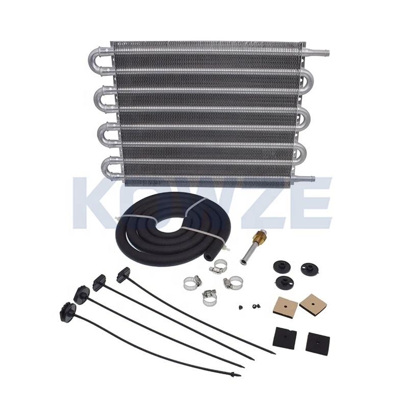 Auto Customizable Transmission Oil Cooler for Car Truck Vehicle Tractor Modify Upgrade Common Universal EX-J003