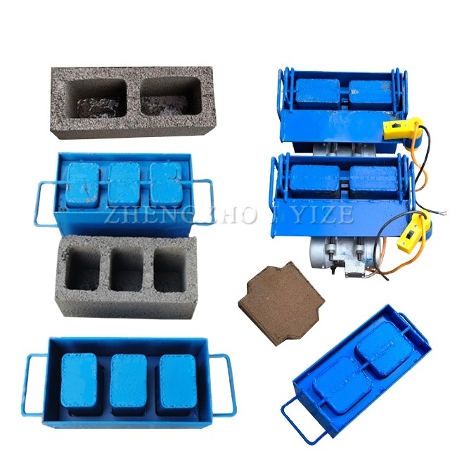 EXLION Hollow interlocking clc brick mold metal cement cellular lightweight concrete blocks molds interlock moulds for concrete