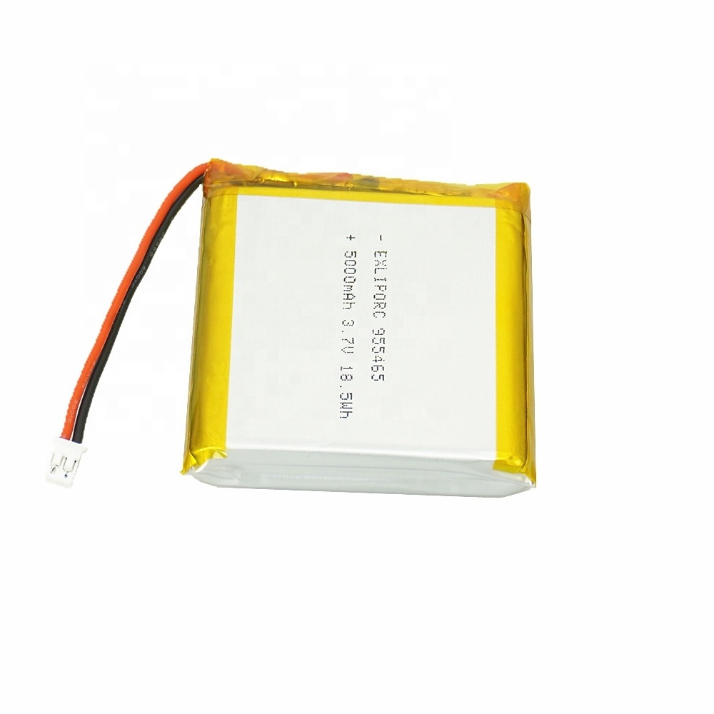 EXLIPORC 955465 5000mAh 3.7V Rechargeable Lithium Ion Battery Lipo Battery 7.4V 11.1V 100mAh 1000mAh 2000mAh 3000mAh 4000mAh