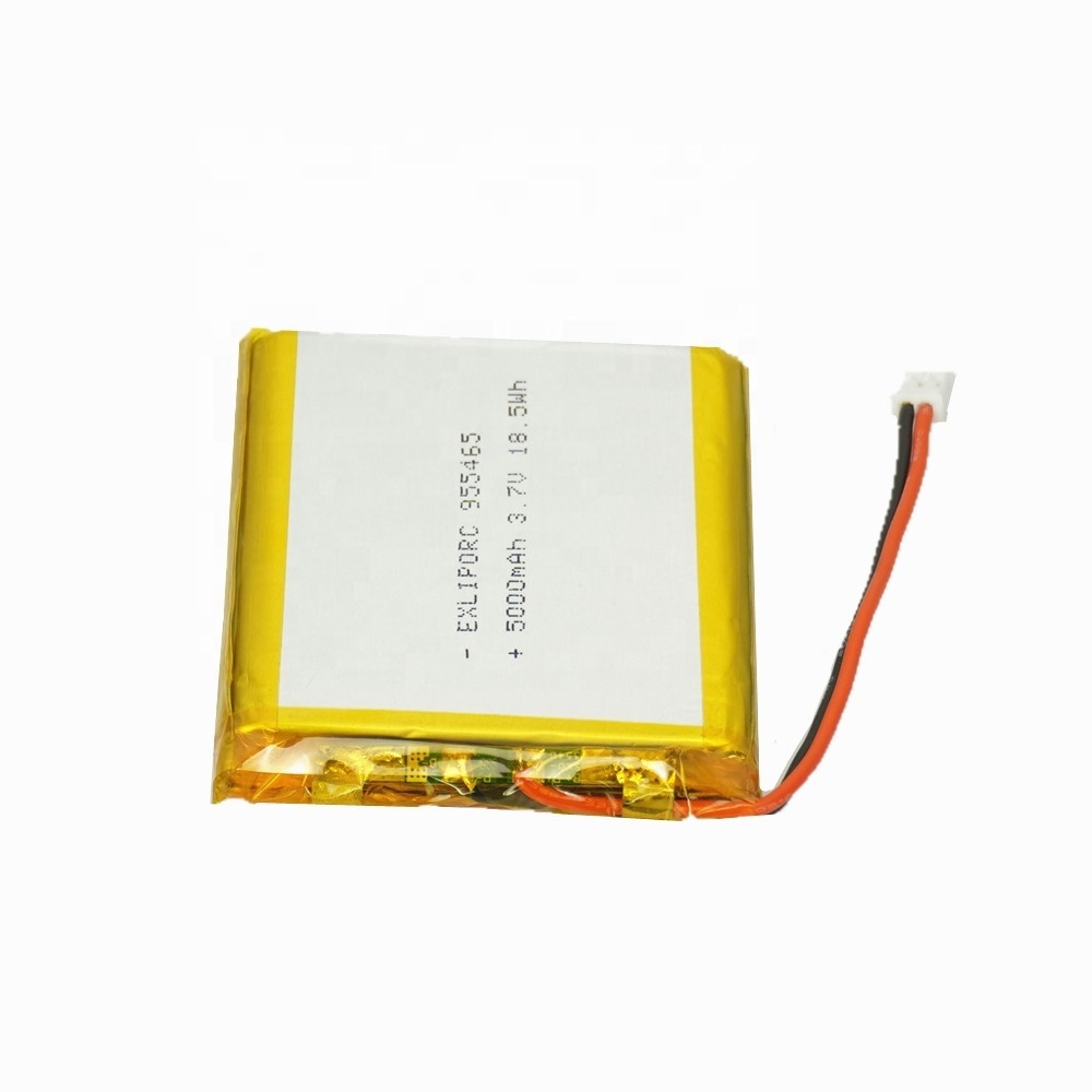 EXLIPORC 955465 5000mAh 3.7V Rechargeable Lithium Ion Battery Lipo Battery 7.4V 11.1V 100mAh 1000mAh 2000mAh 3000mAh 4000mAh