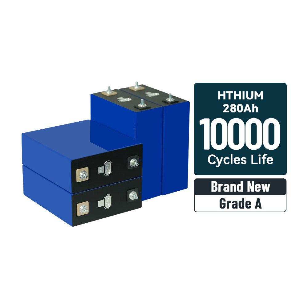 10000 cycle life Hithium lifepo4 3.2V 280Ah Lifepo4 Hthium Battery Akku Lithium Ion Battery For Energy Storage System