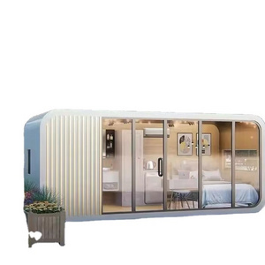 Comfortable prefabricated Apple Cabin for apartment with multifunctional warm space and luxury stable and comfortable decoration