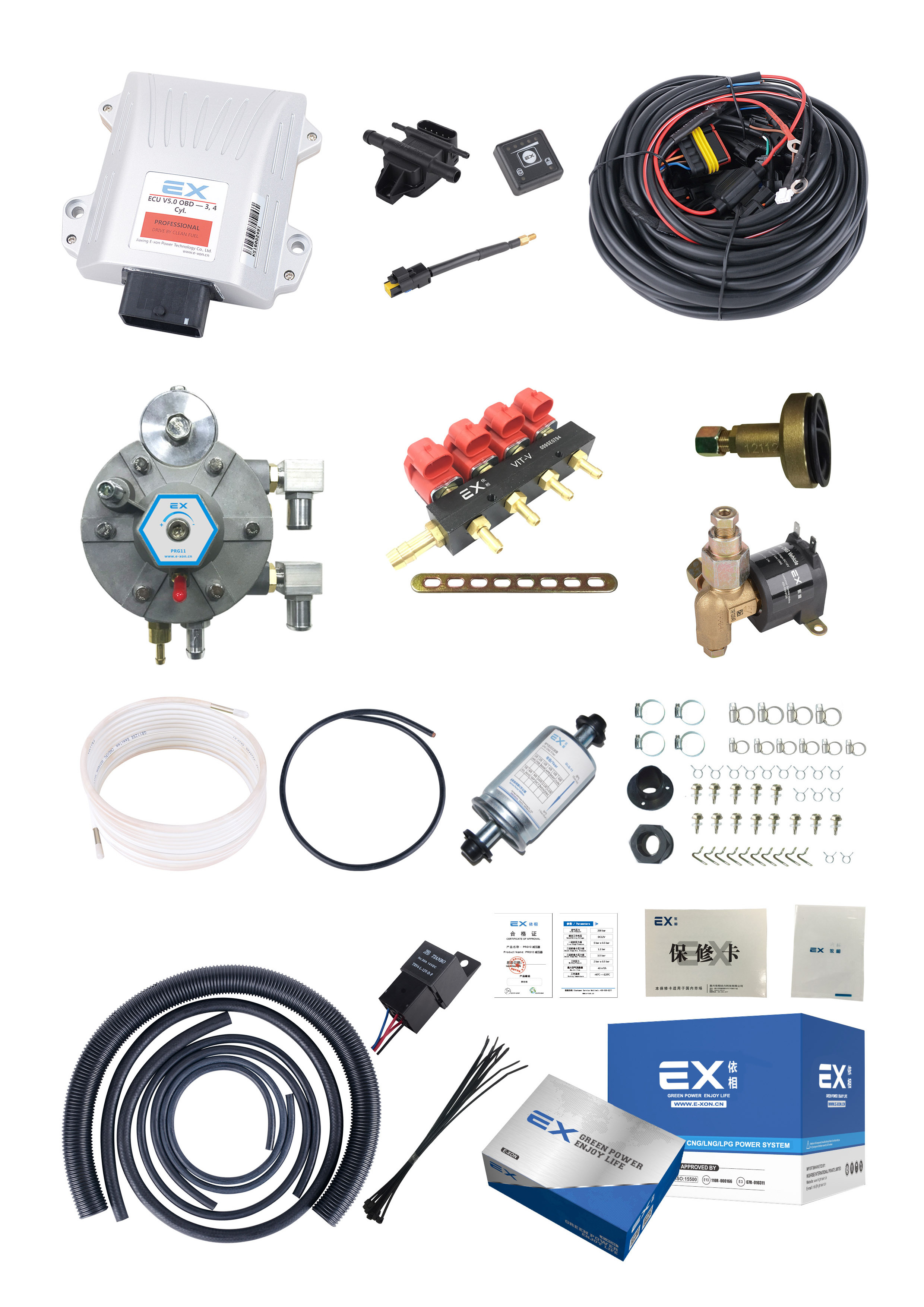 E-XON PRG116 CNG conversion kit Gas Regulator OEM regulator for NGV