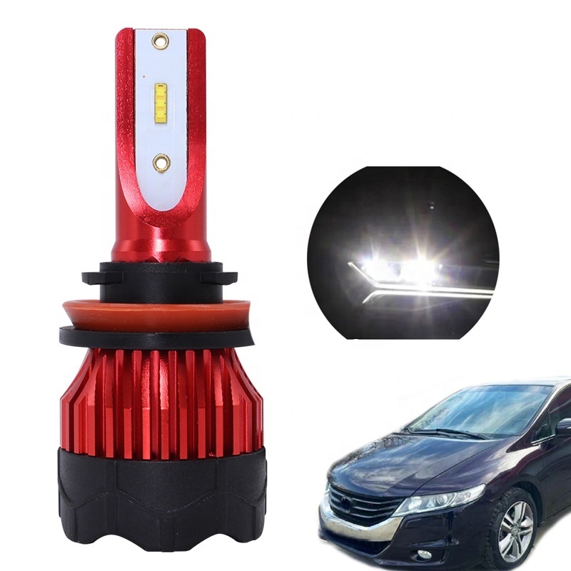 2024 trending Faro Luces Focos Car LED Headlight Bulb 72W K5 CSP H8 H9 H11 For Japan Headlamp Auto LED fog Light H1 H7 9005 9006