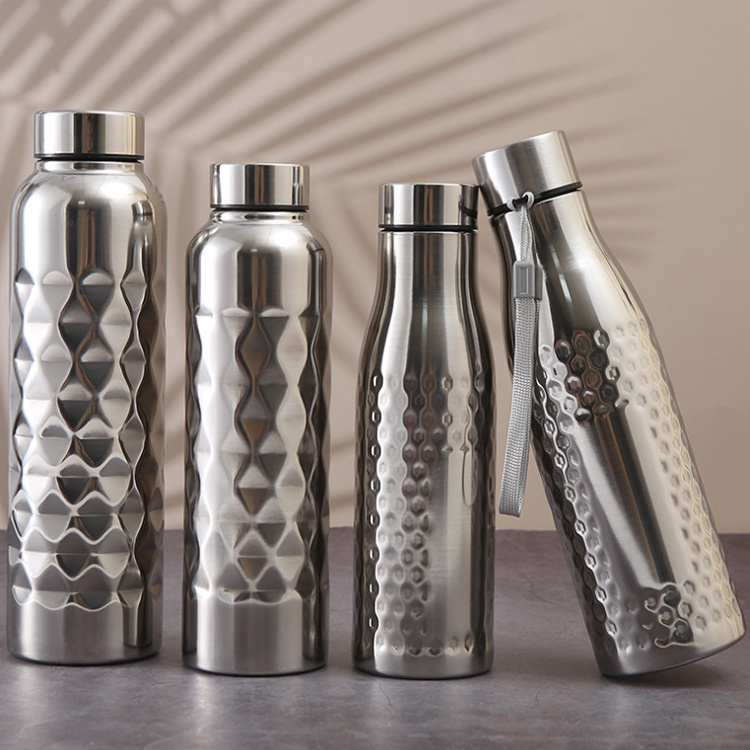 Super Premium Quality Stainless Steel Drinking Water Bottle Single Wall with Customized Logo Available Reusable Water Bottle