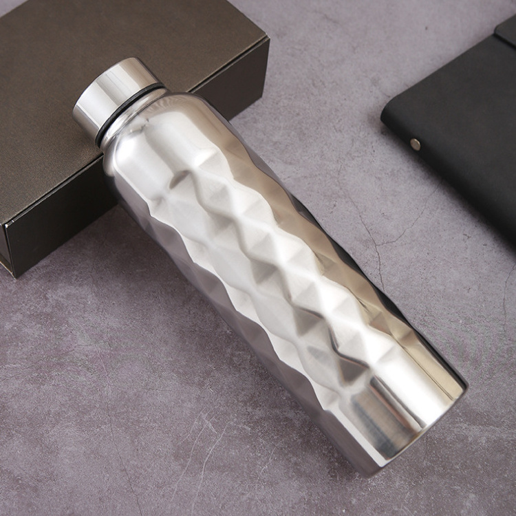 Super Premium Quality Stainless Steel Drinking Water Bottle Single Wall with Customized Logo Available Reusable Water Bottle