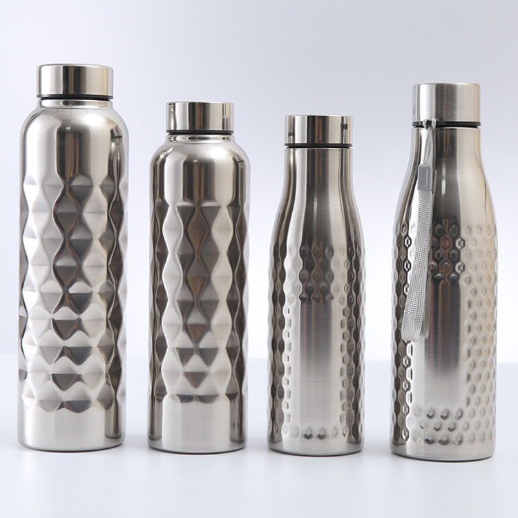 Super Premium Quality Stainless Steel Drinking Water Bottle Single Wall with Customized Logo Available Reusable Water Bottle